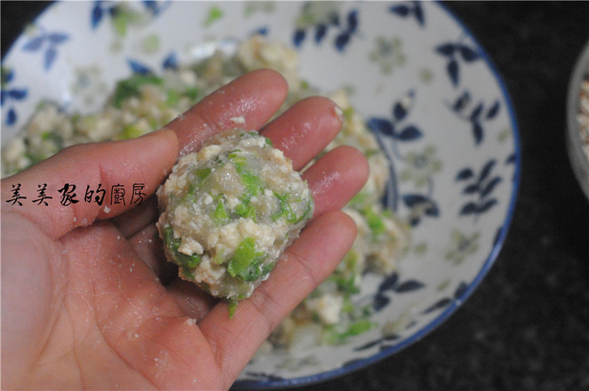 Chicken Breast Tofu Quinoa Meatballs recipe