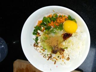 Mixed Vegetable Rice Cake recipe