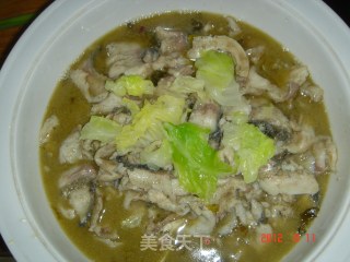 Sauerkraut Flaked Fish recipe