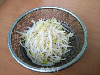 Cucumber Bean Sprouts recipe