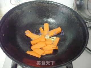 Mushrooms and Carrots in Oyster Sauce recipe