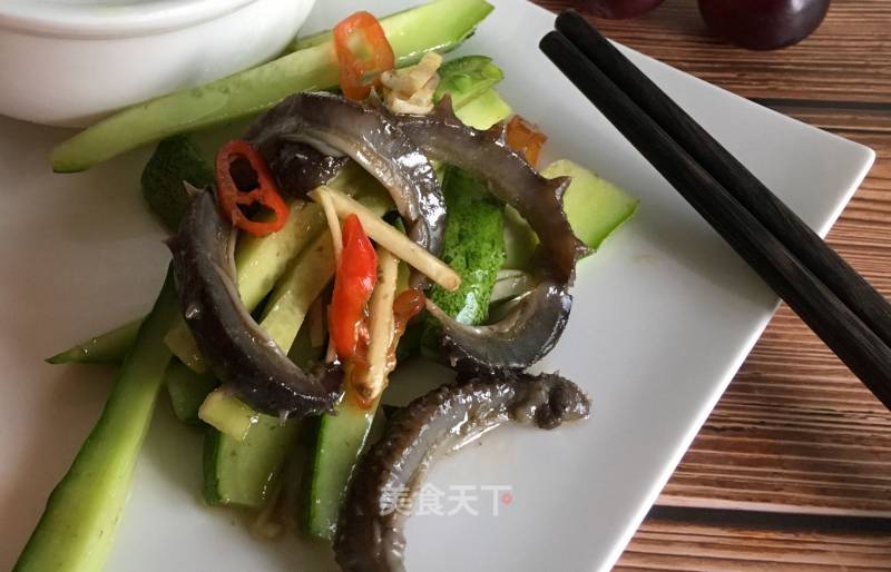 Flax Seed Oil Mixed with Sea Cucumber and Cucumber recipe