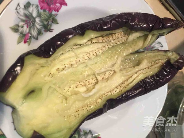 Microwave Version Grilled Eggplant recipe