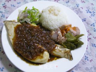 A Healthy Lunch for White-collar Workers--vegetarian Steak Set Meal recipe