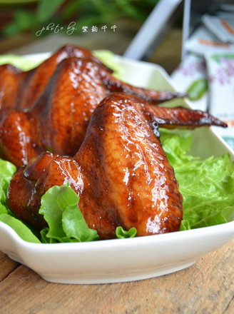 Honey Grilled Chicken Wings recipe