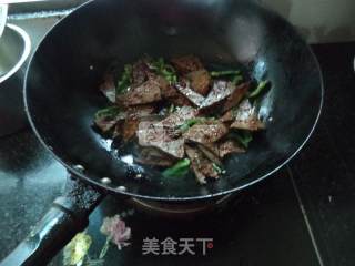 Stir-fried Pork Liver with Green Pepper recipe