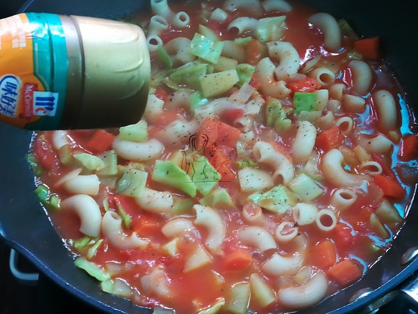 Vegetable Pasta Soup丨bawang Supermarket recipe
