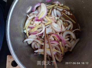 Cold Watermelon Peel 🍉, this Summer is The Best Match with Onions recipe
