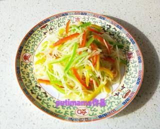 (rolling Dish) Stir-fried Vegetable Shreds recipe