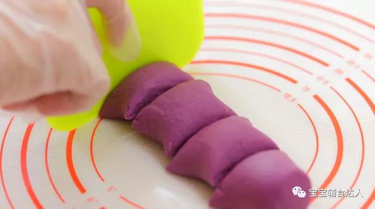 Purple Sweet Potato Nut Pancake Baby Food Supplement Recipe recipe