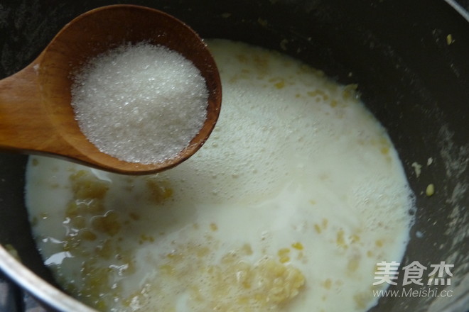 Mung Bean Matcha Pudding recipe
