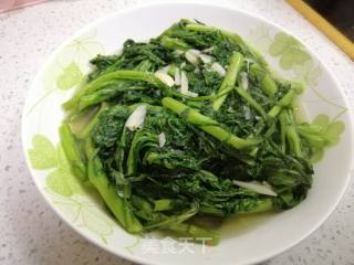 Stir-fried Garlic Chrysanthemum recipe