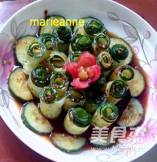 Cold Cucumber Roll recipe