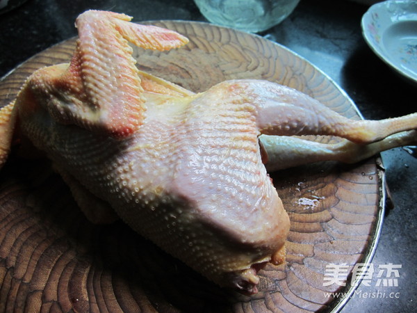 Steamed Three Yellow Chicken recipe