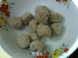 Yak Meat Balls recipe