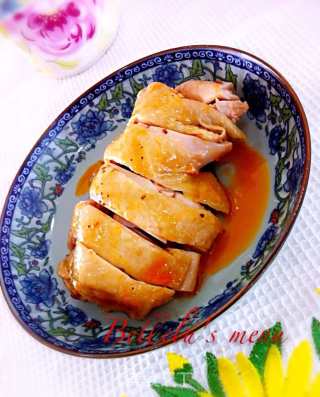 White Sliced Chicken in Red Oil recipe