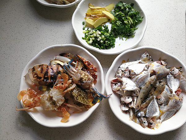 Assorted Seafood Porridge recipe