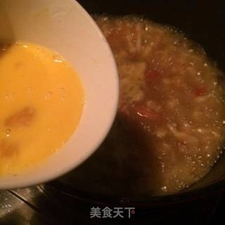 Hericium and Egg Soup recipe