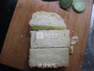 Cucumber Egg Sandwich recipe