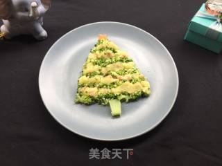 Mashed Potato Christmas Tree recipe