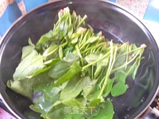 Spinach and Corn Salad recipe