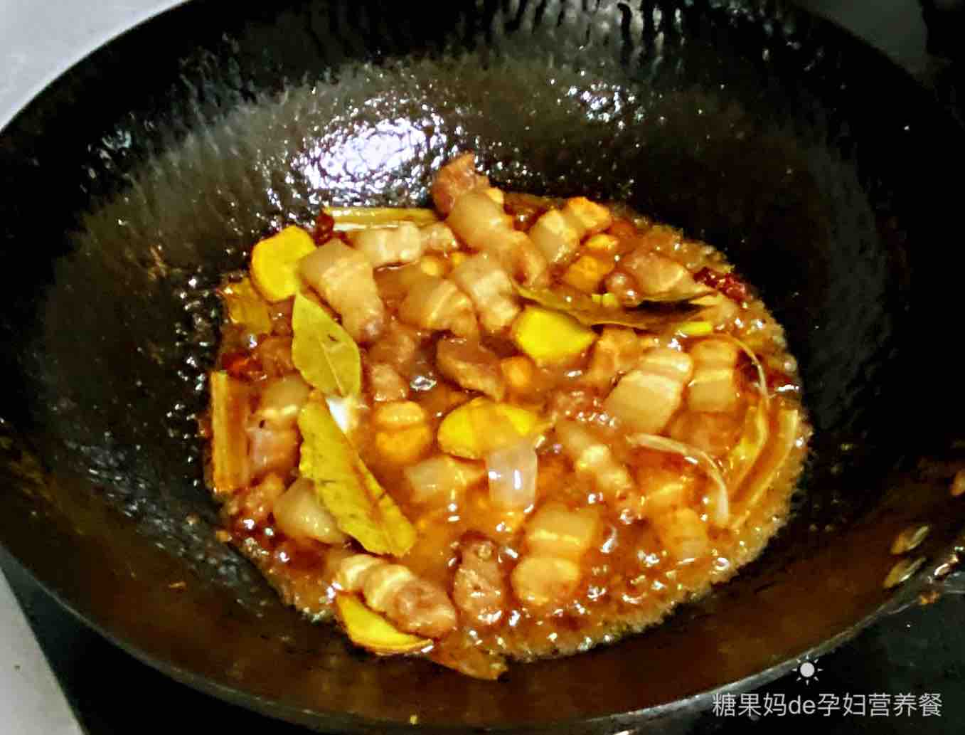 [recipe for Pregnant Women] Braised Pork with Fermented Bean Curd, Oily and Ruddy in Color, recipe