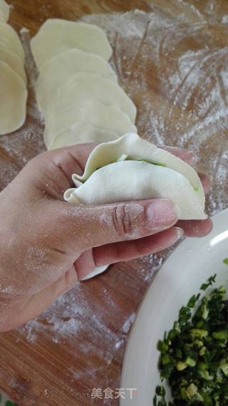 Dumplings Stuffed with Leek recipe