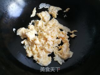 Scrambled Eggs with Leek recipe
