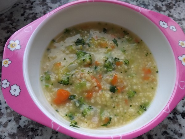 Baby Vegetable Millet Porridge recipe