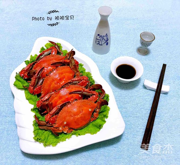 Steamed Flying Crab recipe