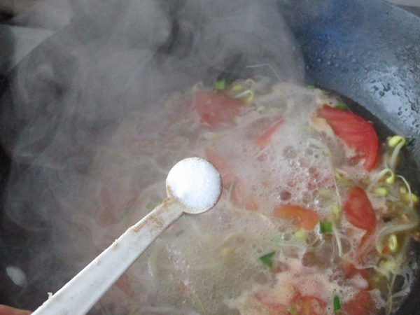 Dandelion Egg Soup recipe