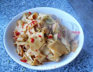 Spicy Cabbage Roasted Bean Curd recipe