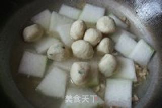 Clam Fish Ball Winter Melon Soup recipe