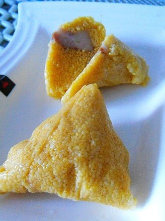 Yellow Rice Meat Dumplings recipe