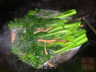 Salted Choy Sum recipe