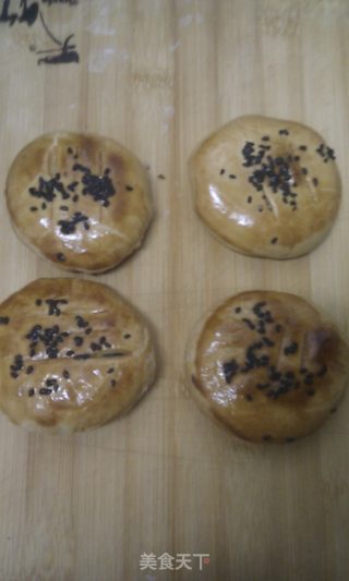 Bean Paste Wife Cake & Sesame Husband Cake recipe
