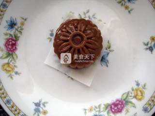 Coffee Snowy Mooncakes recipe