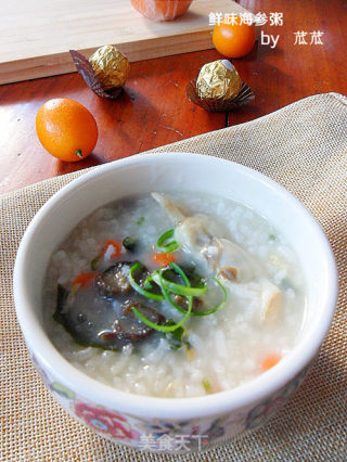 Umami Sea Cucumber Congee recipe
