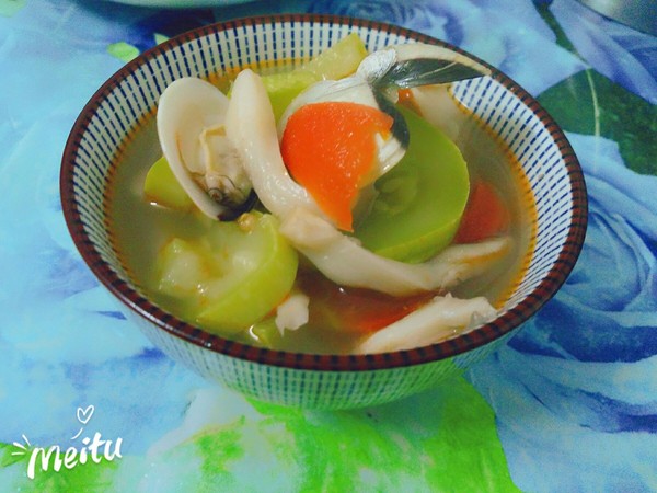 Seafood Xiuzhen Mushroom and Vegetable Soup recipe