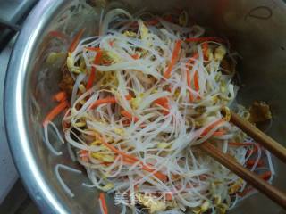 Mixed Vermicelli and Mung Bean Sprouts recipe