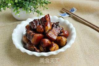 #御寒美食# Grilled Pork Belly with Mushrooms recipe