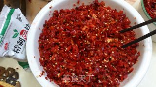 Homemade Hunan Chopped Chili Sauce recipe