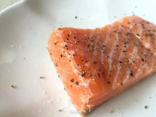 【black Pepper Salmon】 recipe