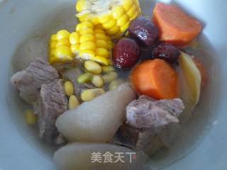 Pork Bone Carrot Soup recipe