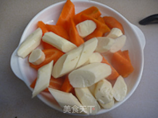 Yam Carrot Lamb Soup recipe