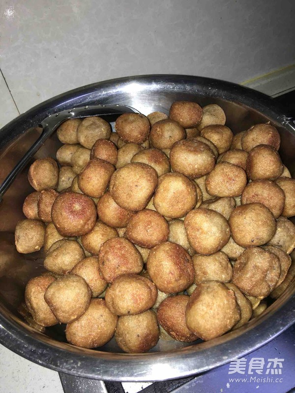 Fried Lotus Root Balls recipe