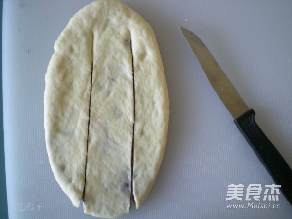 Fancy Purple Potato Braid Bread recipe