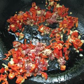 Homemade Eggplant with Minced Meat (panlong Eggplant) recipe