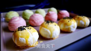 Butter Version of Three-color Egg Yolk Pastry recipe