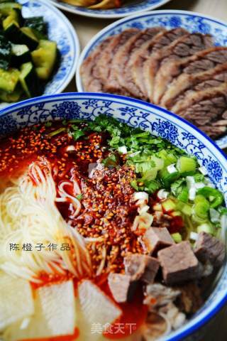 Teach You to Make A Bowl of Real Lanzhou Beef Noodles recipe